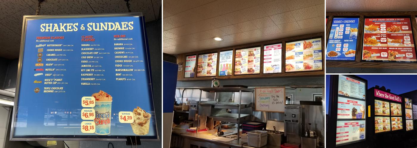 Arctic Circle Menu