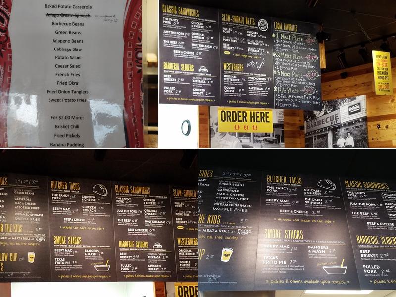 Dickey's Barbecue Pit Menu