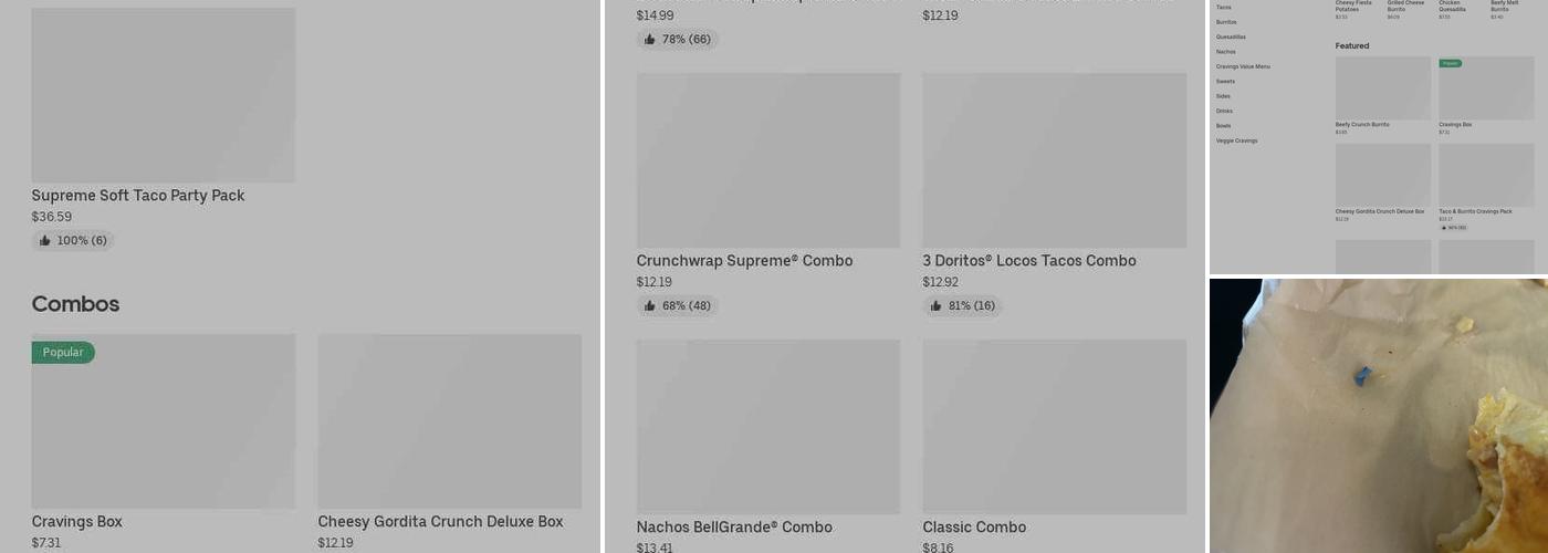 Taco Bell Menu
