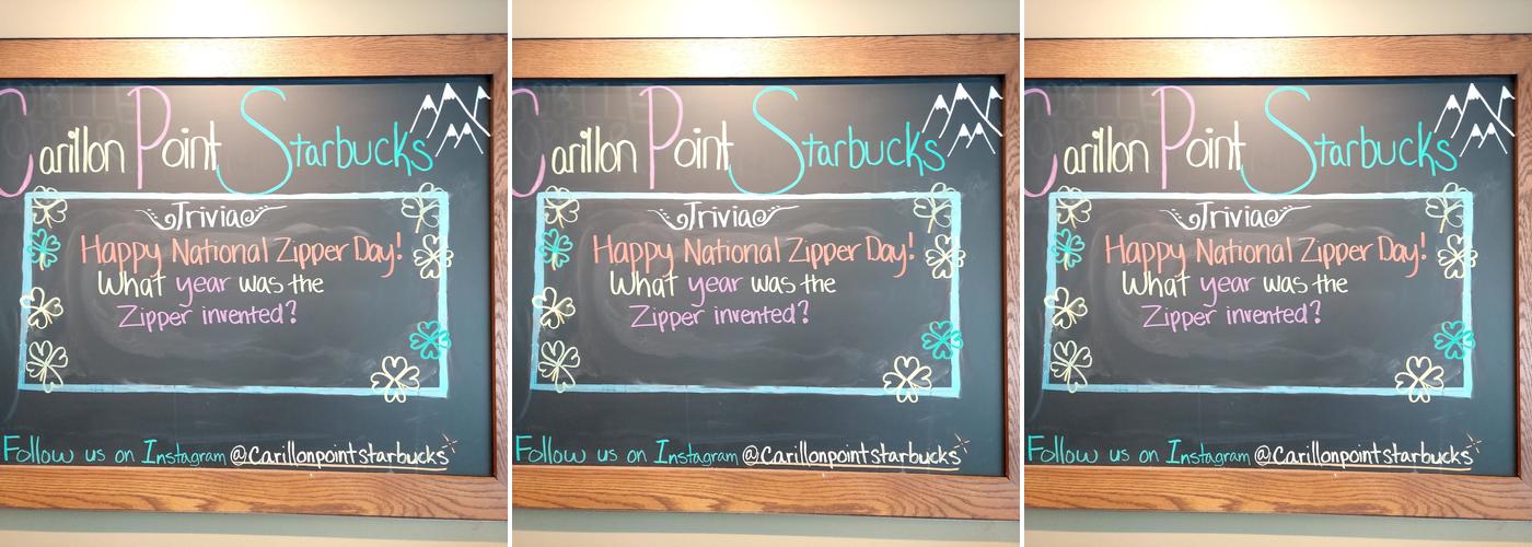 Starbucks Menu