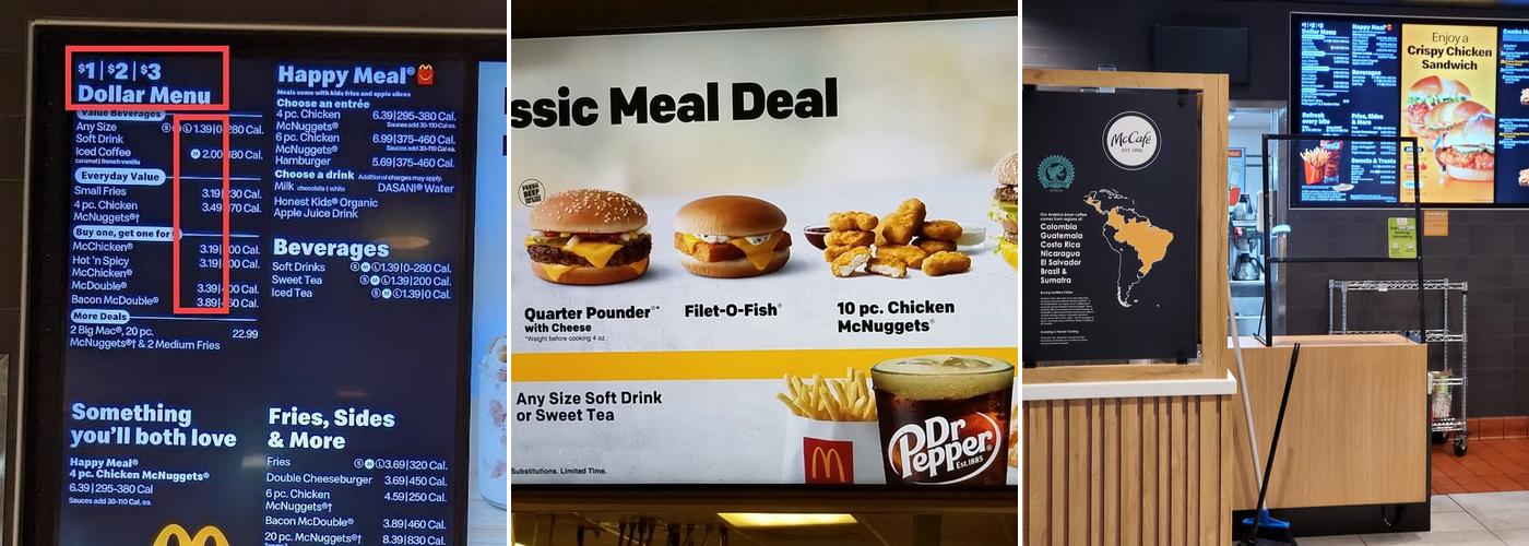 McDonald's Menu