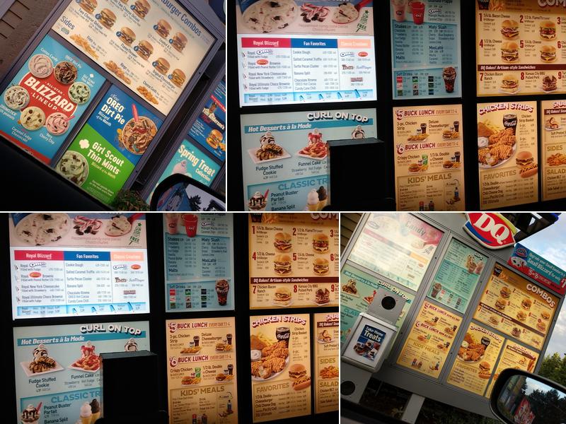 Dairy Queen Grill & Chill Menu