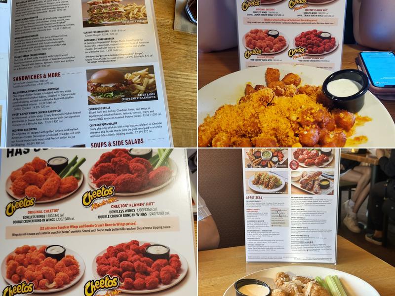 Applebee's Grill + Bar Menu