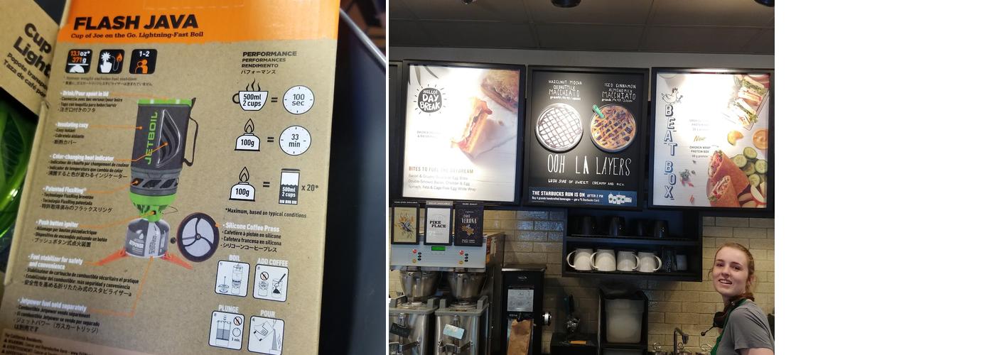 Starbucks Menu