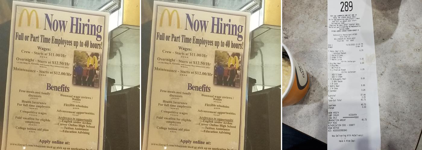 McDonald's Menu