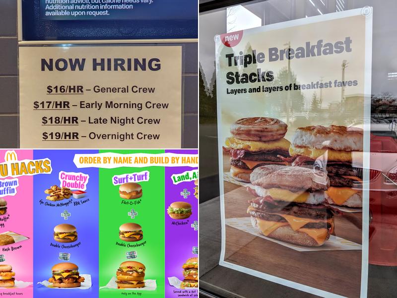 McDonald's Menu
