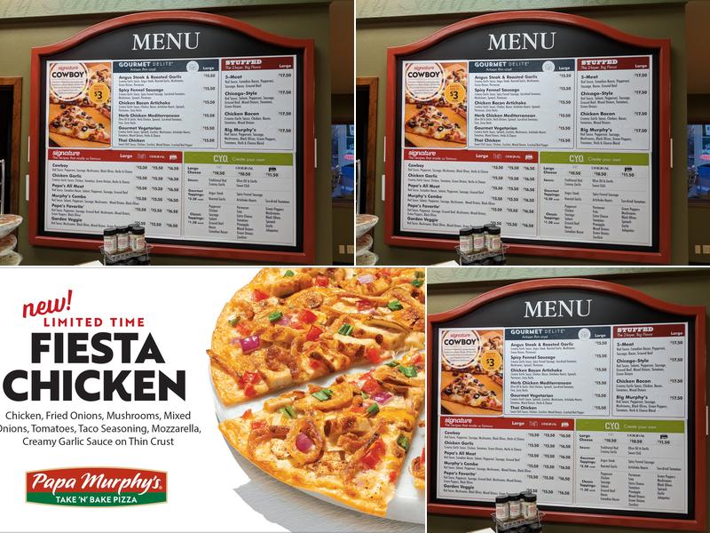 Papa Murphy's | Take 'N' Bake Pizza Menu