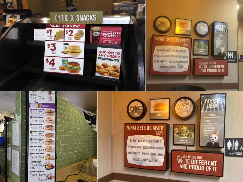 Jack in the Box Menu