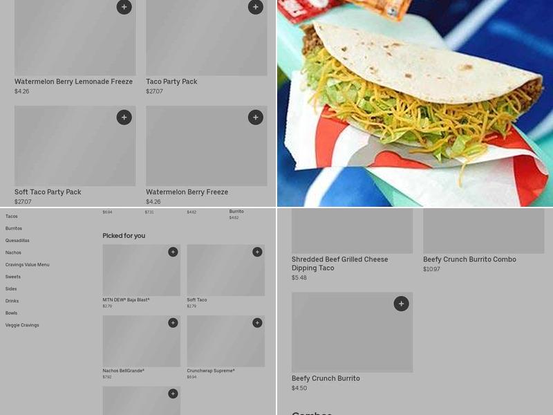 Taco Bell Menu