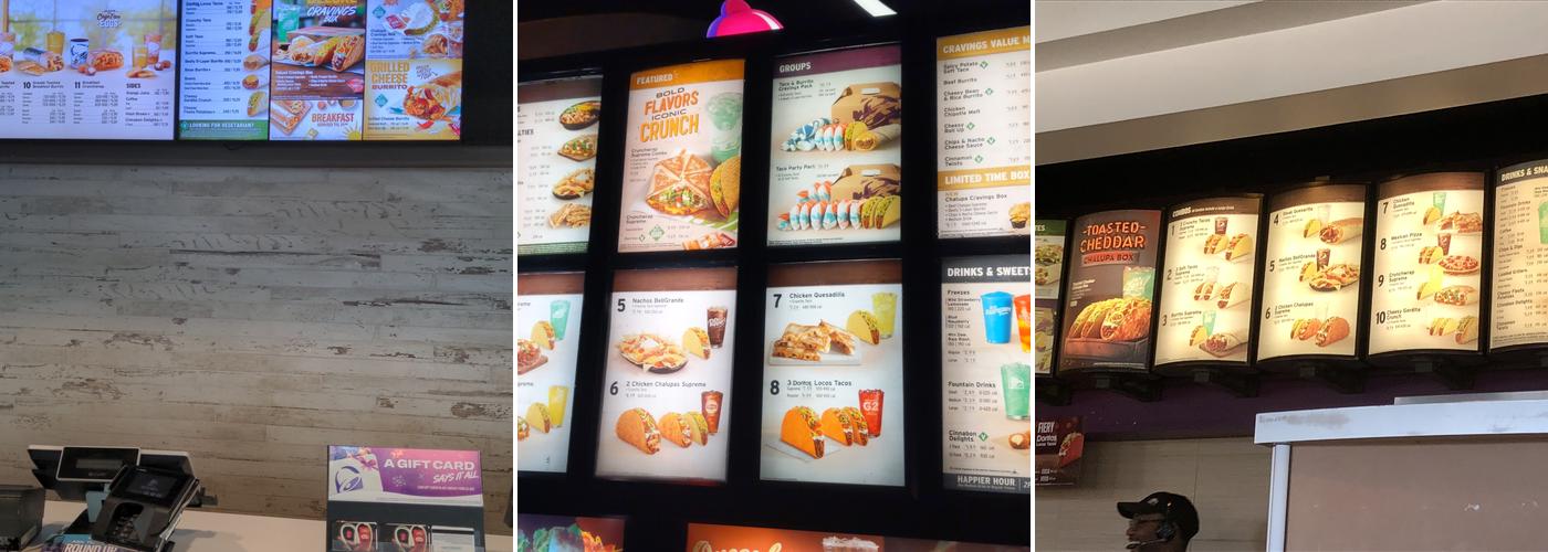 Taco Bell Menu