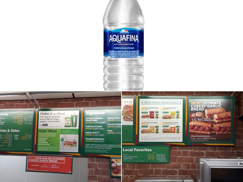 Subway Menu