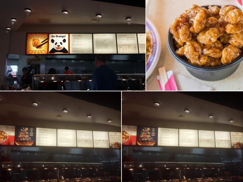Panda Express Menu