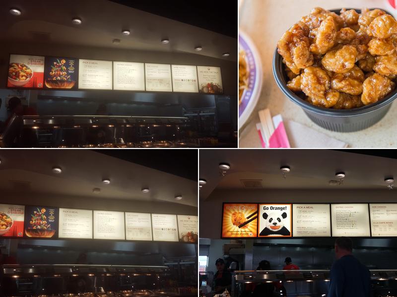 Panda Express Menu