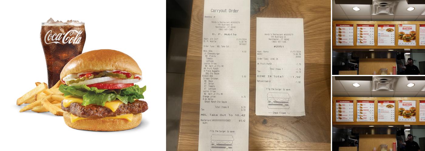 Wendy's Menu