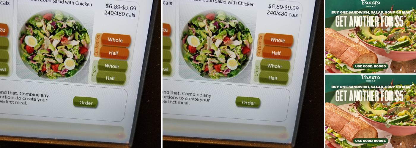 Panera Bread Menu