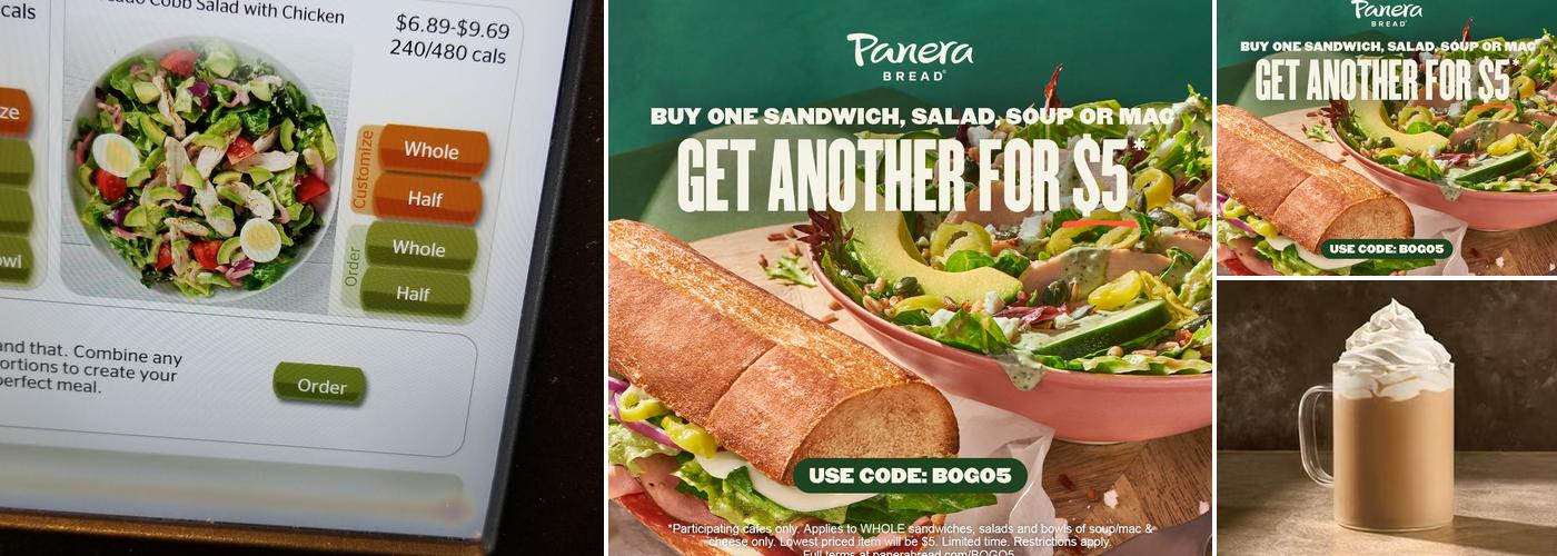 Panera Bread Menu