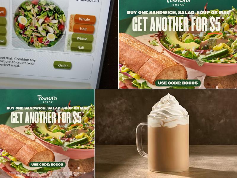 Panera Bread Menu