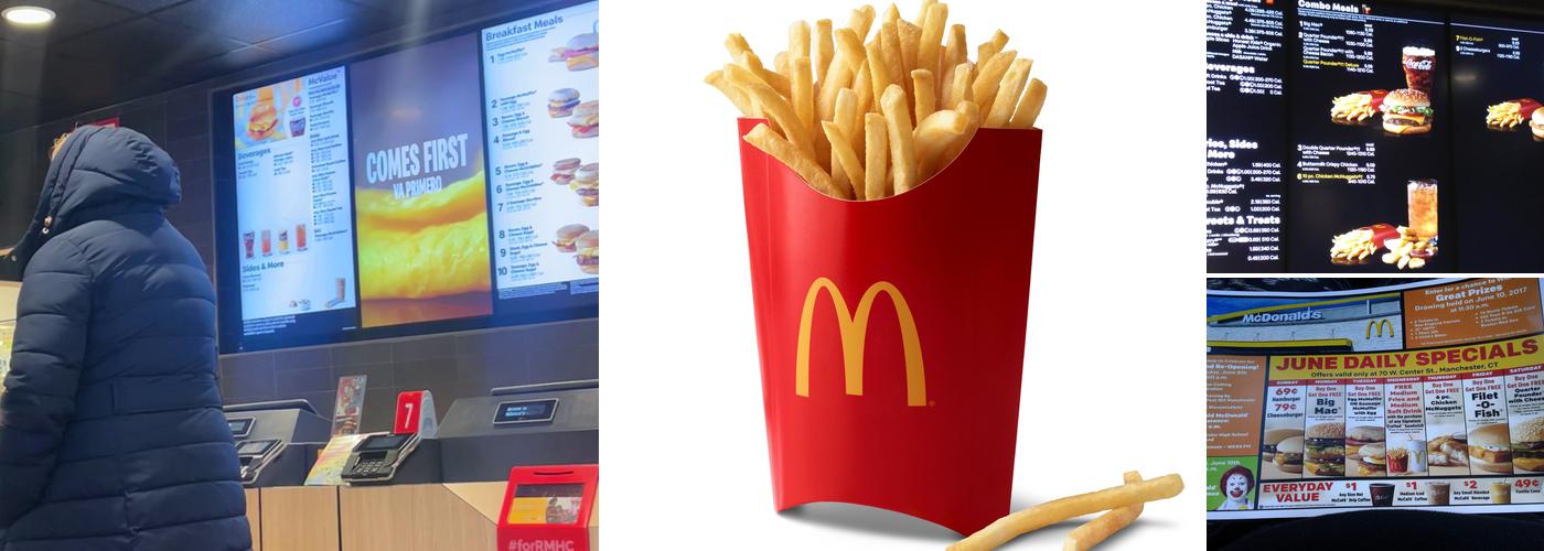McDonald's Menu