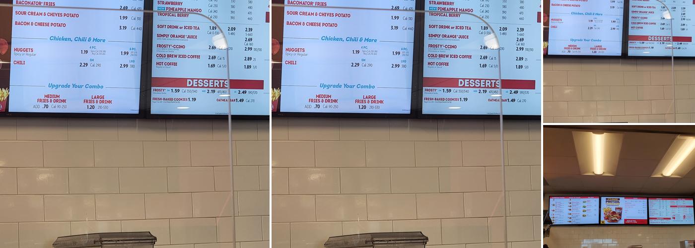 Wendy's Menu