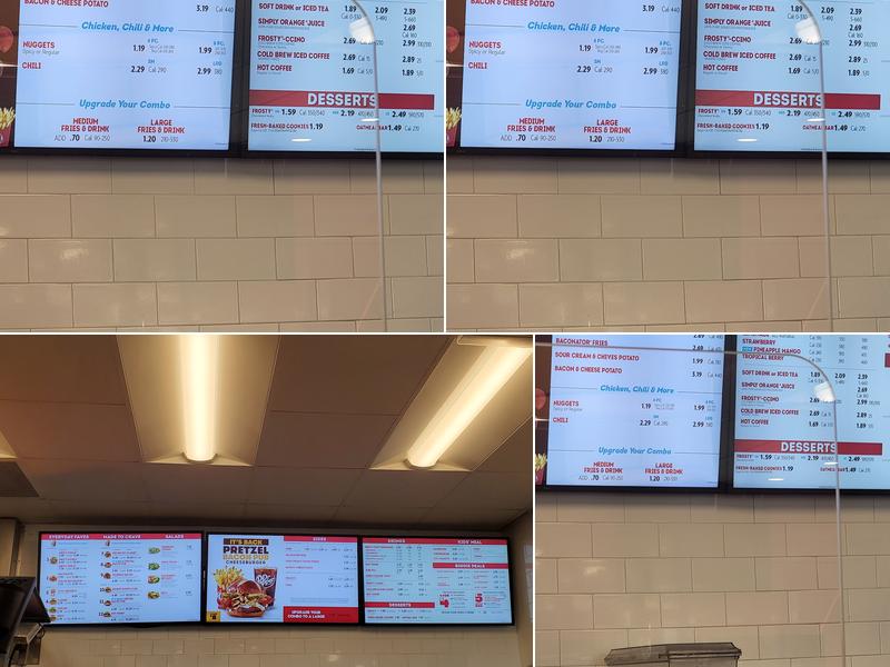 Wendy's Menu