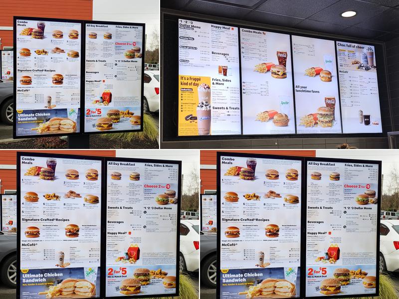 McDonald's Menu