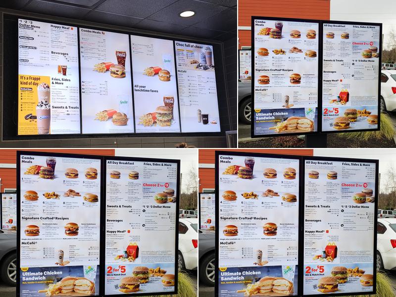 McDonald's Menu