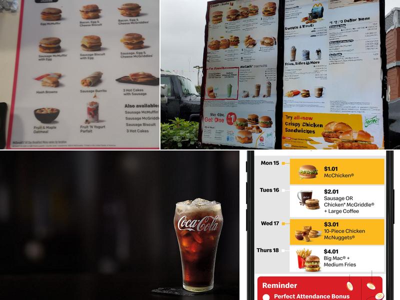 McDonald's Menu
