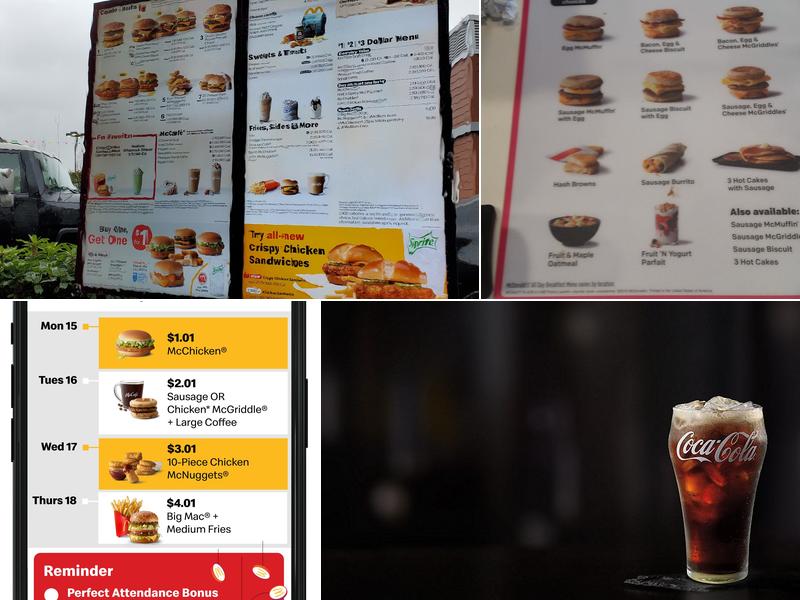 McDonald's Menu