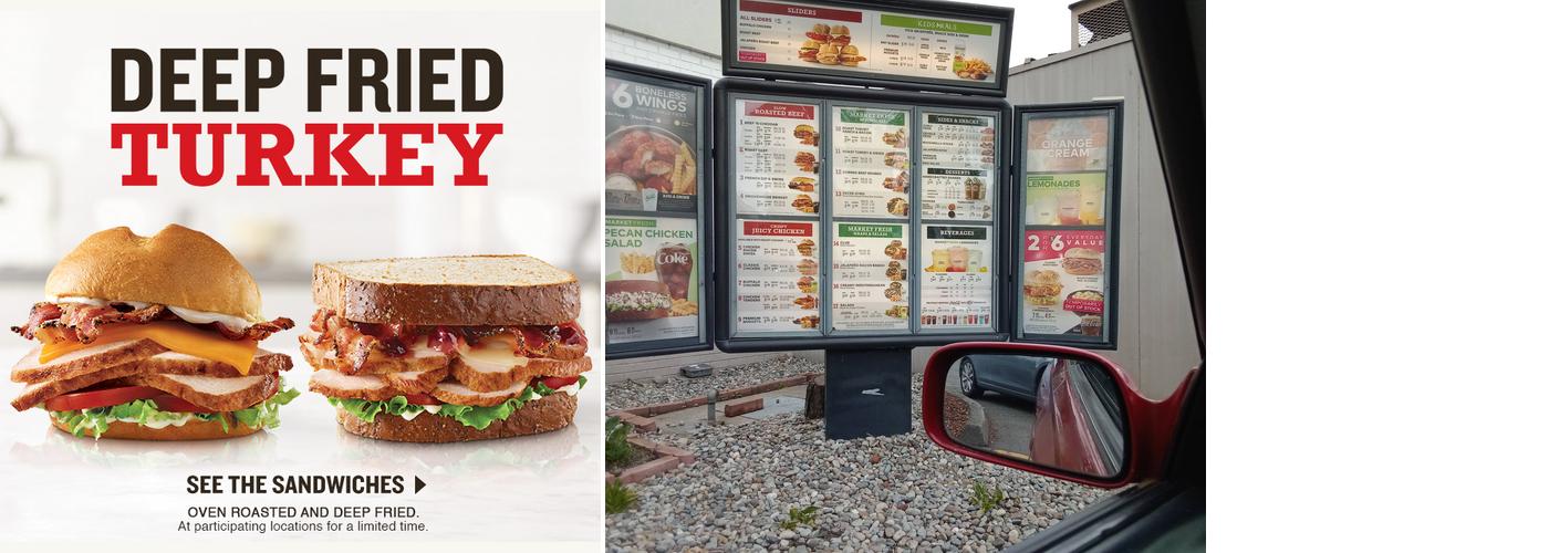 Arby's Menu