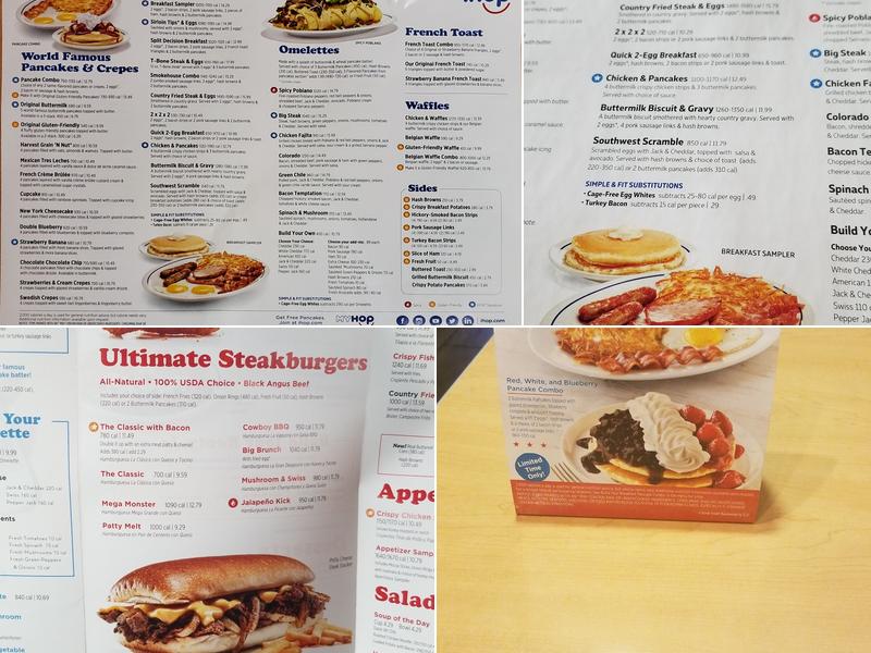 IHOP Menu