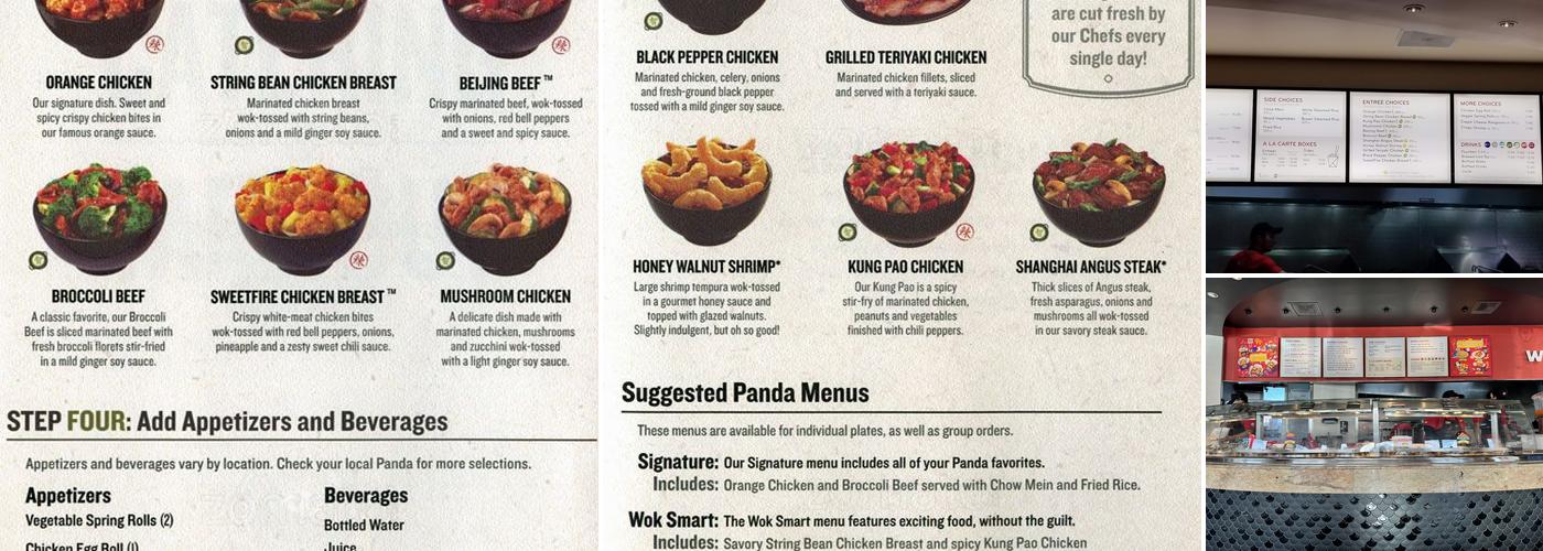 Panda Express Menu