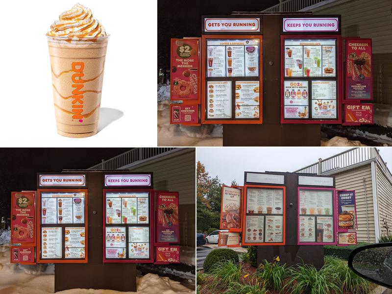 Dunkin' Menu