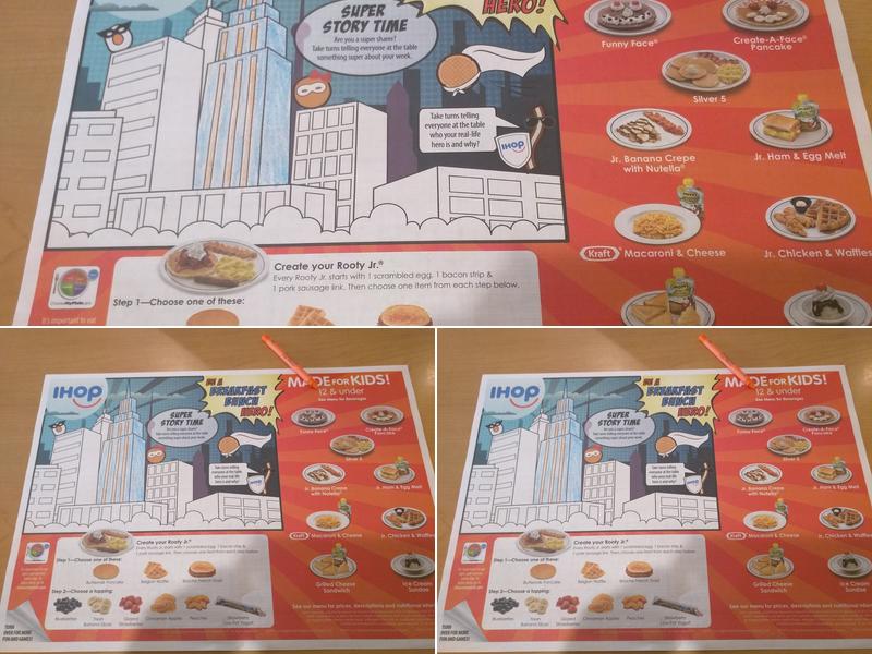 IHOP Menu