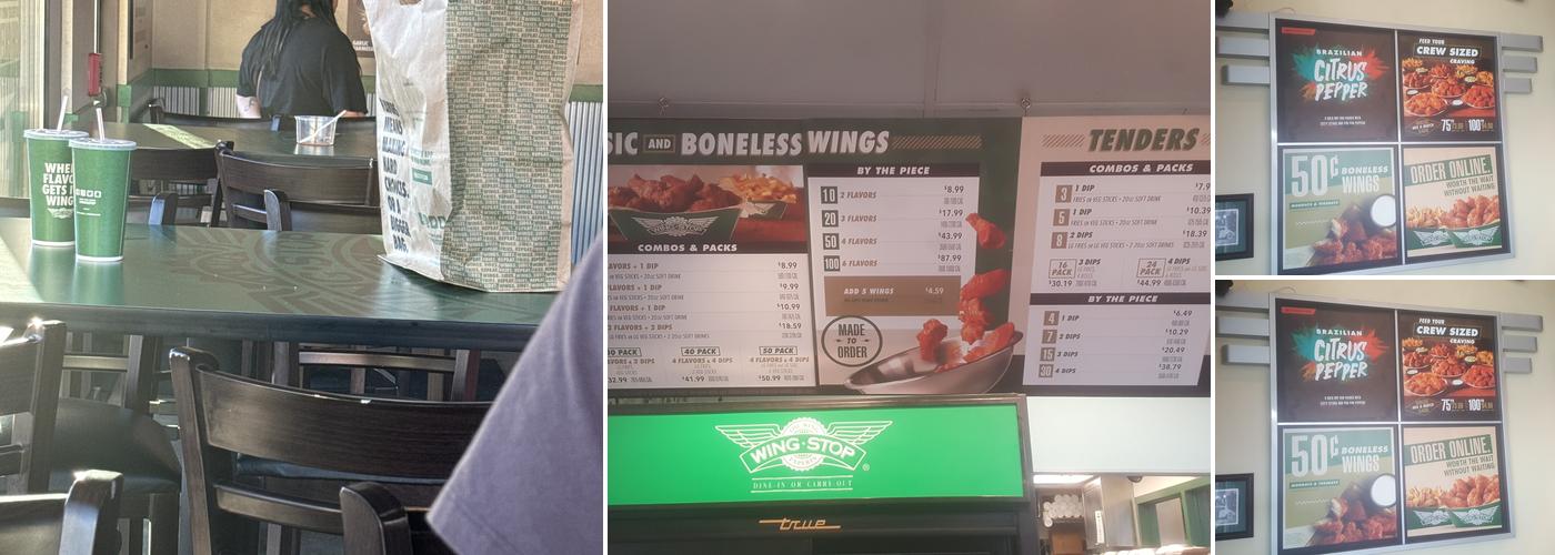 Wingstop Menu