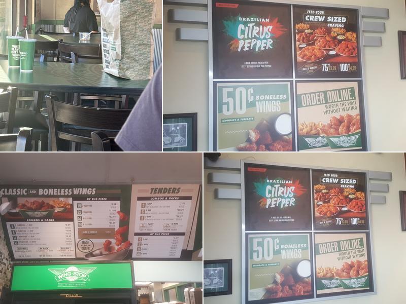 Wingstop Menu