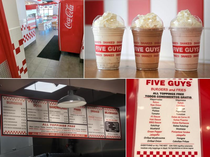 Five Guys Menu