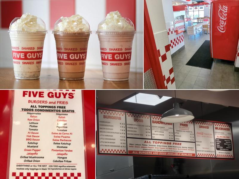 Five Guys Menu