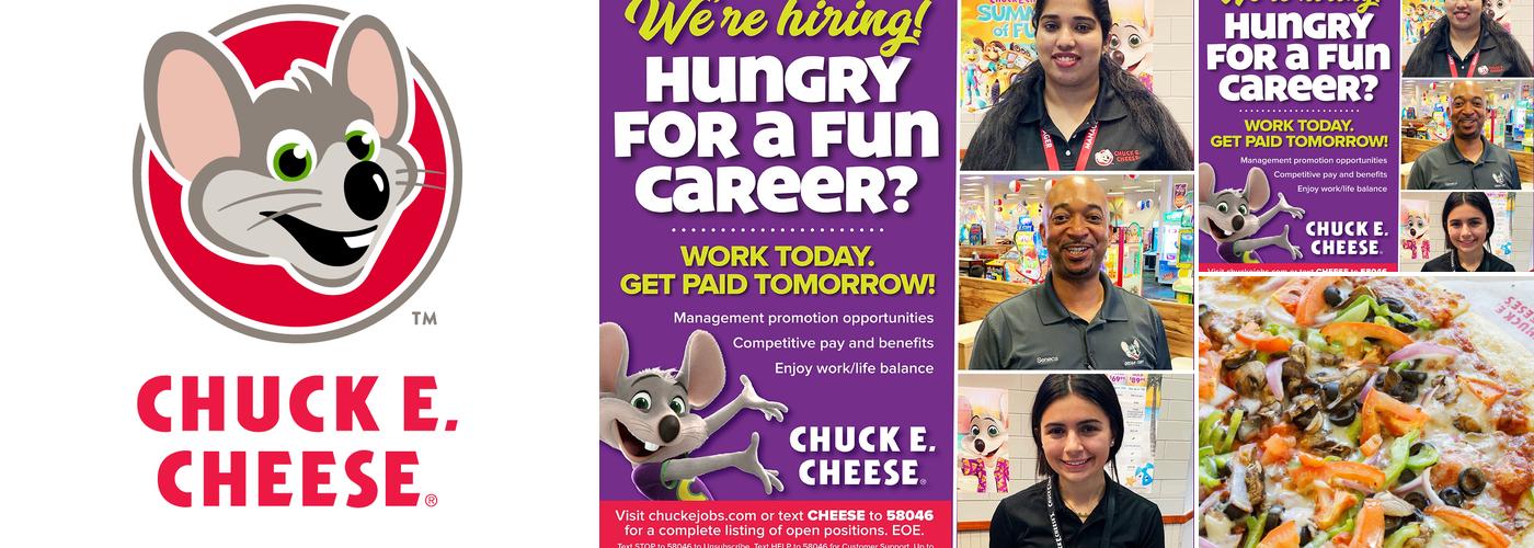 Chuck E. Cheese Menu