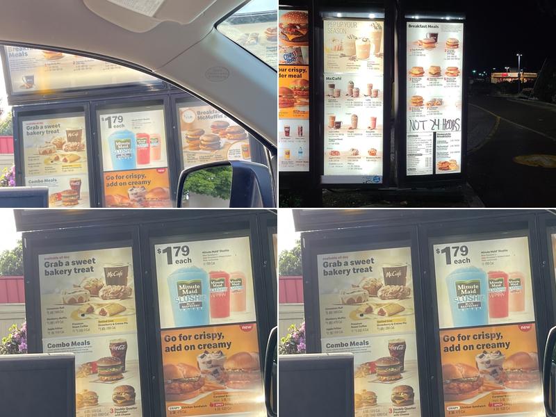 McDonald's Menu