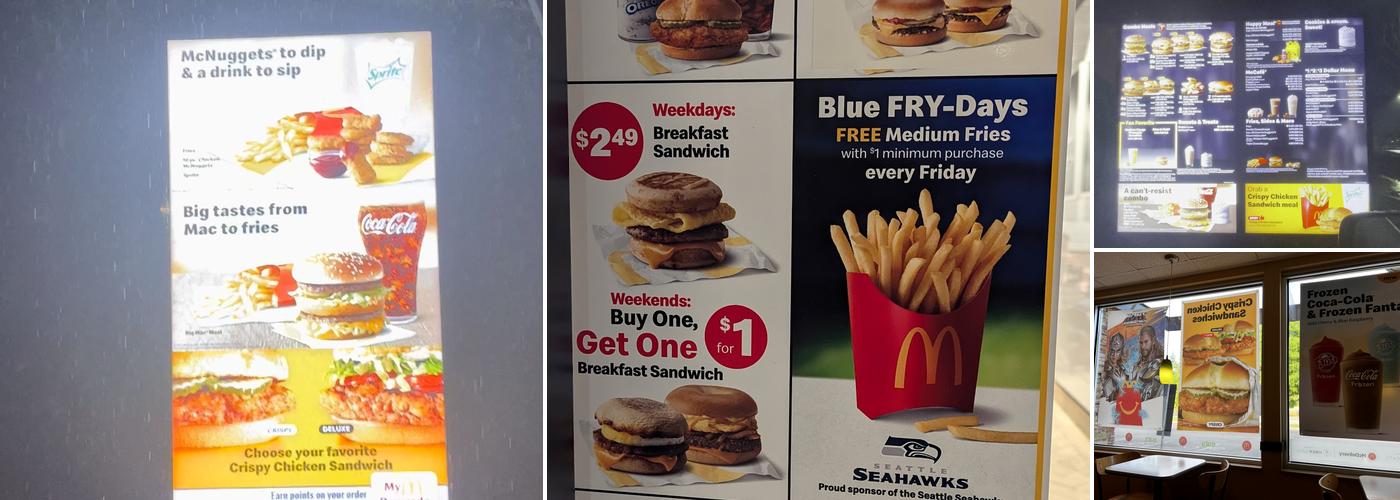 McDonald's Menu