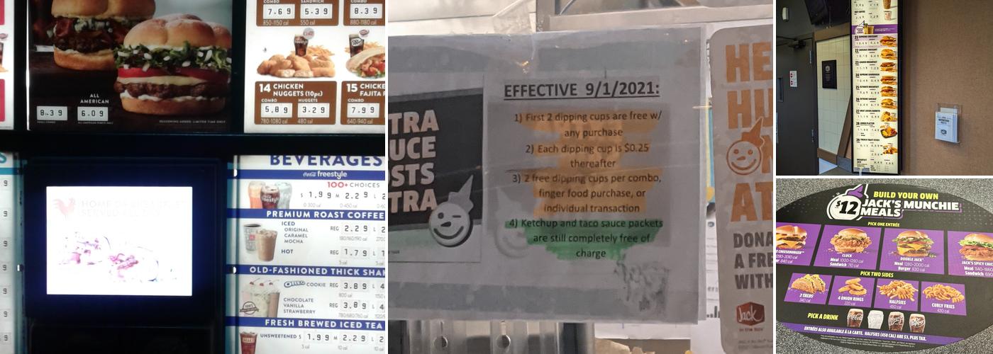 Jack in the Box Menu