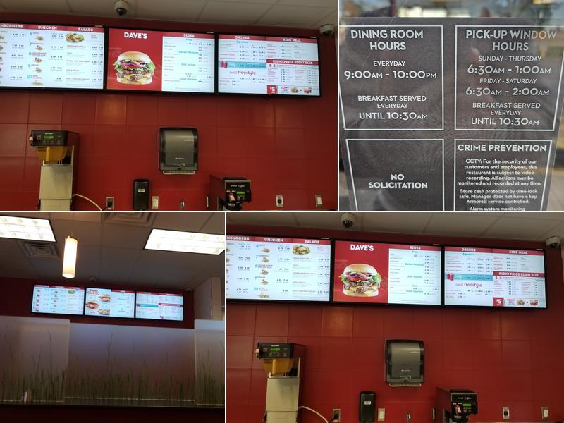 Wendy's Menu