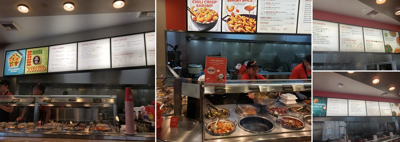 Panda Express Menu