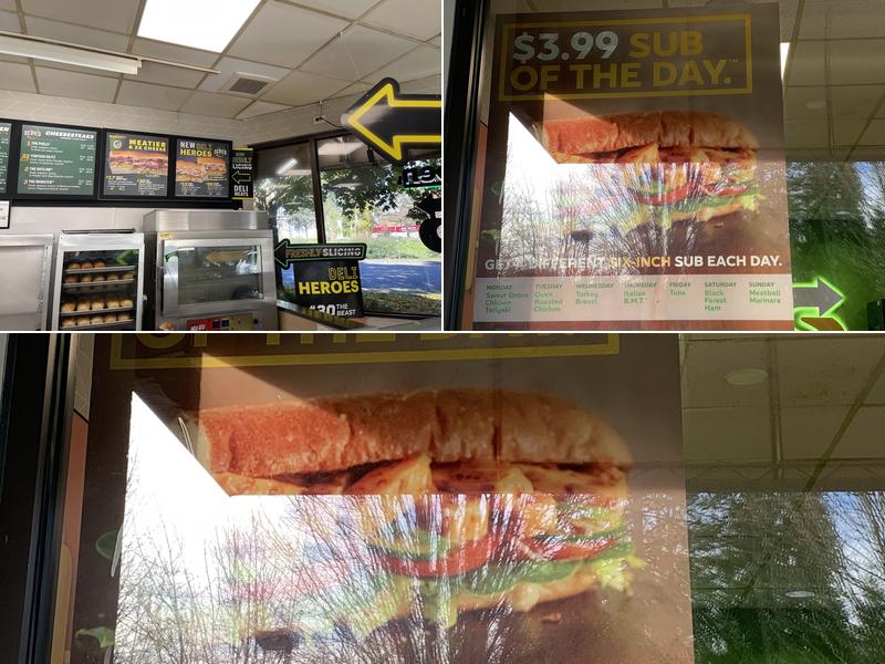 Subway Menu