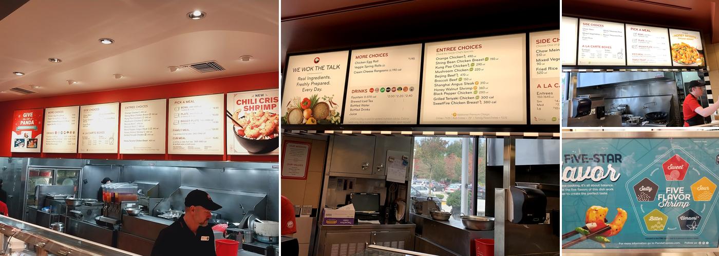 Panda Express Menu