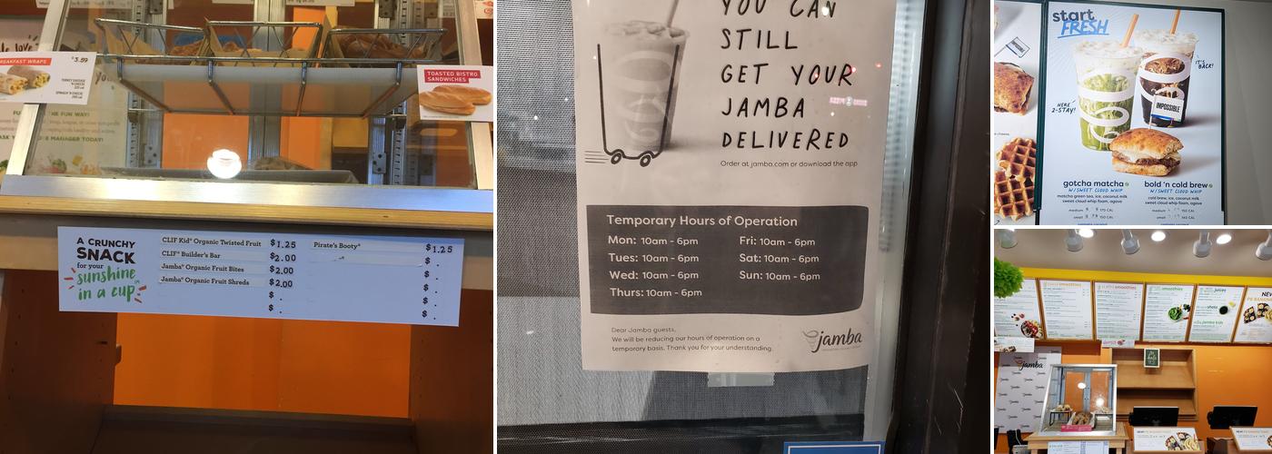 Jamba Menu