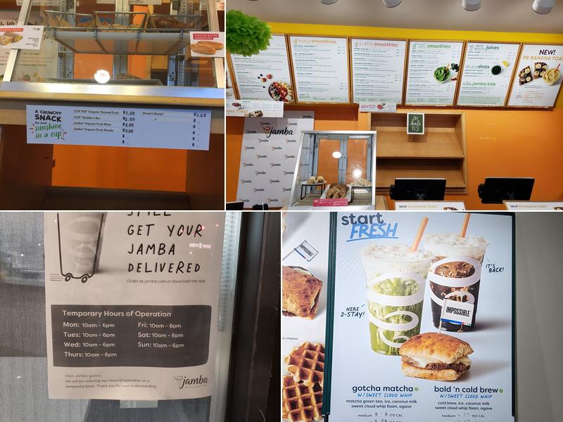 Jamba Menu