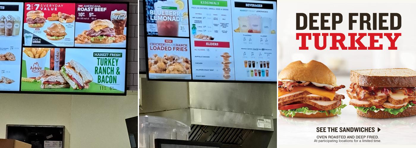 Arby's Menu