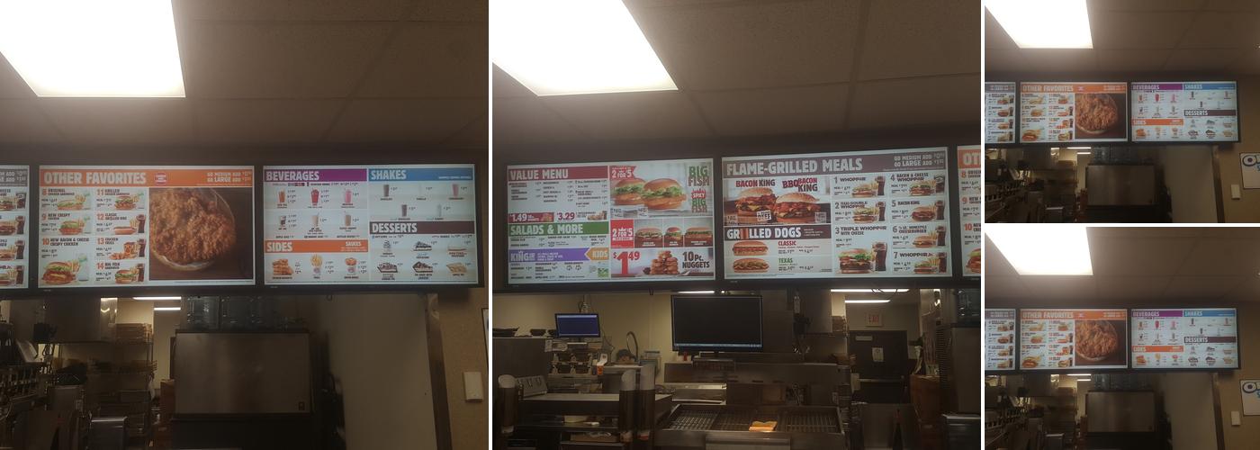 Burger King Menu