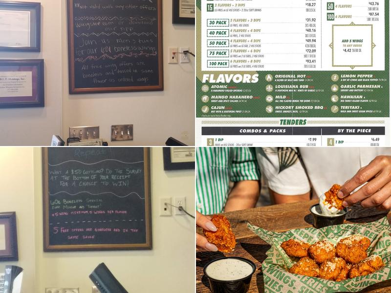 Wingstop Menu
